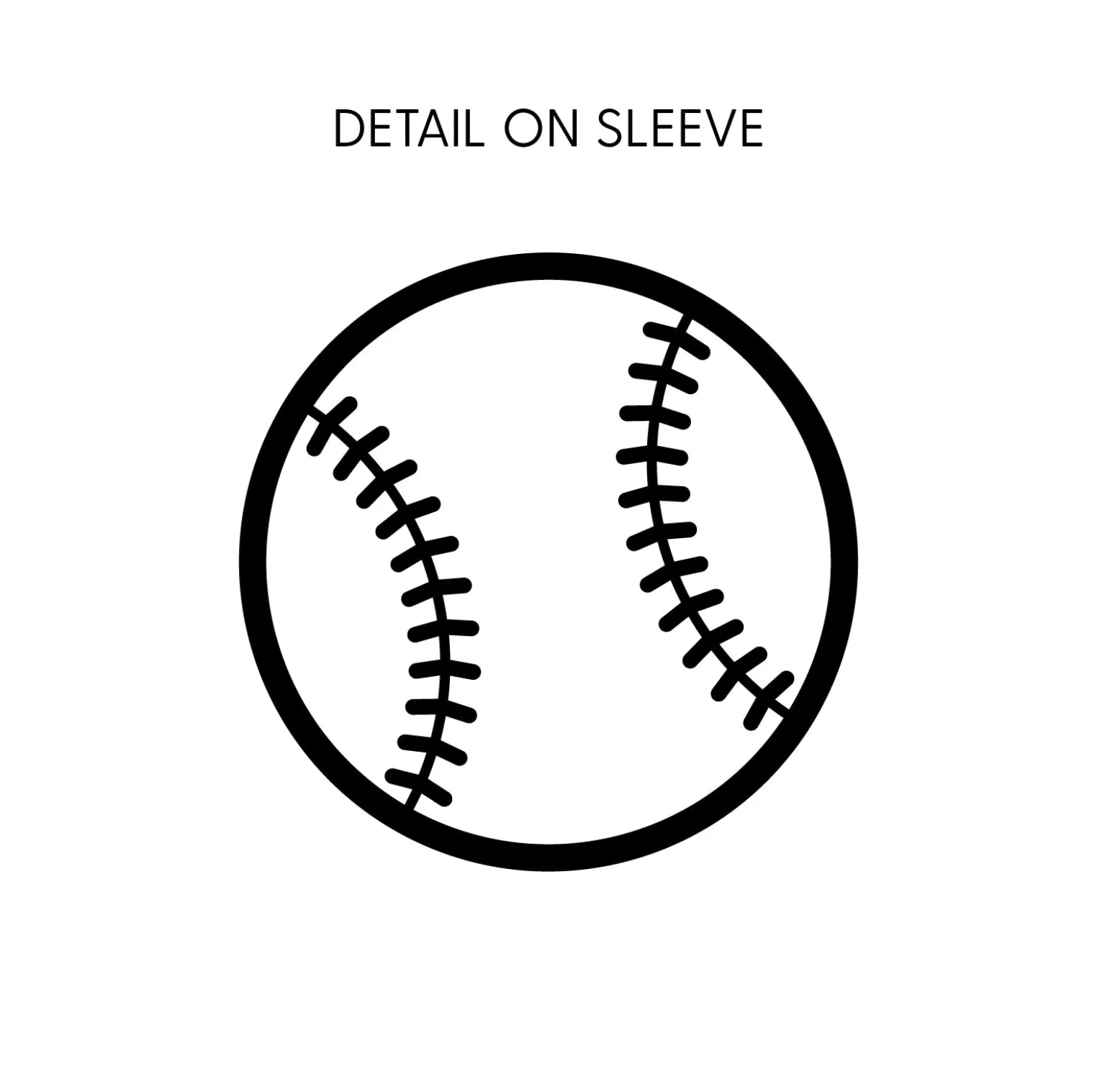 Ballpark Dad - Baseball Detail on Sleeve - Unisex STAR Tee