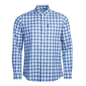 Barbour Highland Check 35 Mens Tailored Shirt - White