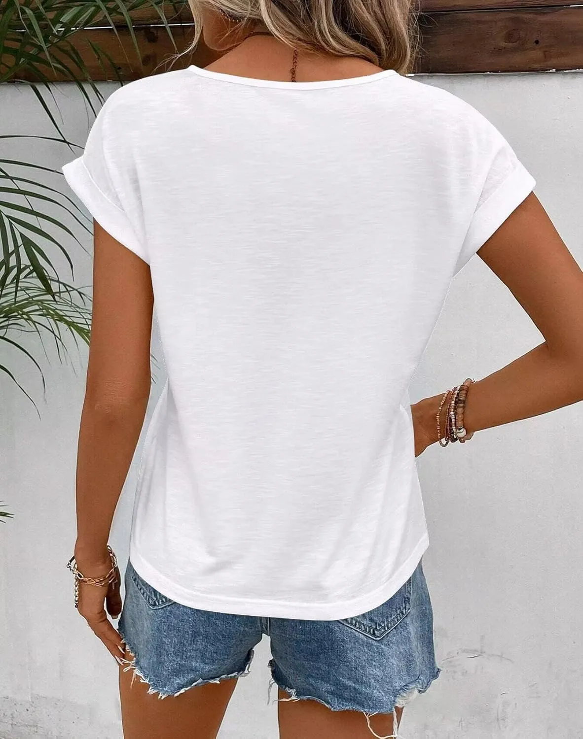 Bliwov Womens Tops Lace Cap Sleeve T Shirts Casual Trendy Cute Summer Spring Outfits Plus Size Beach Vacation Fashion Clothes