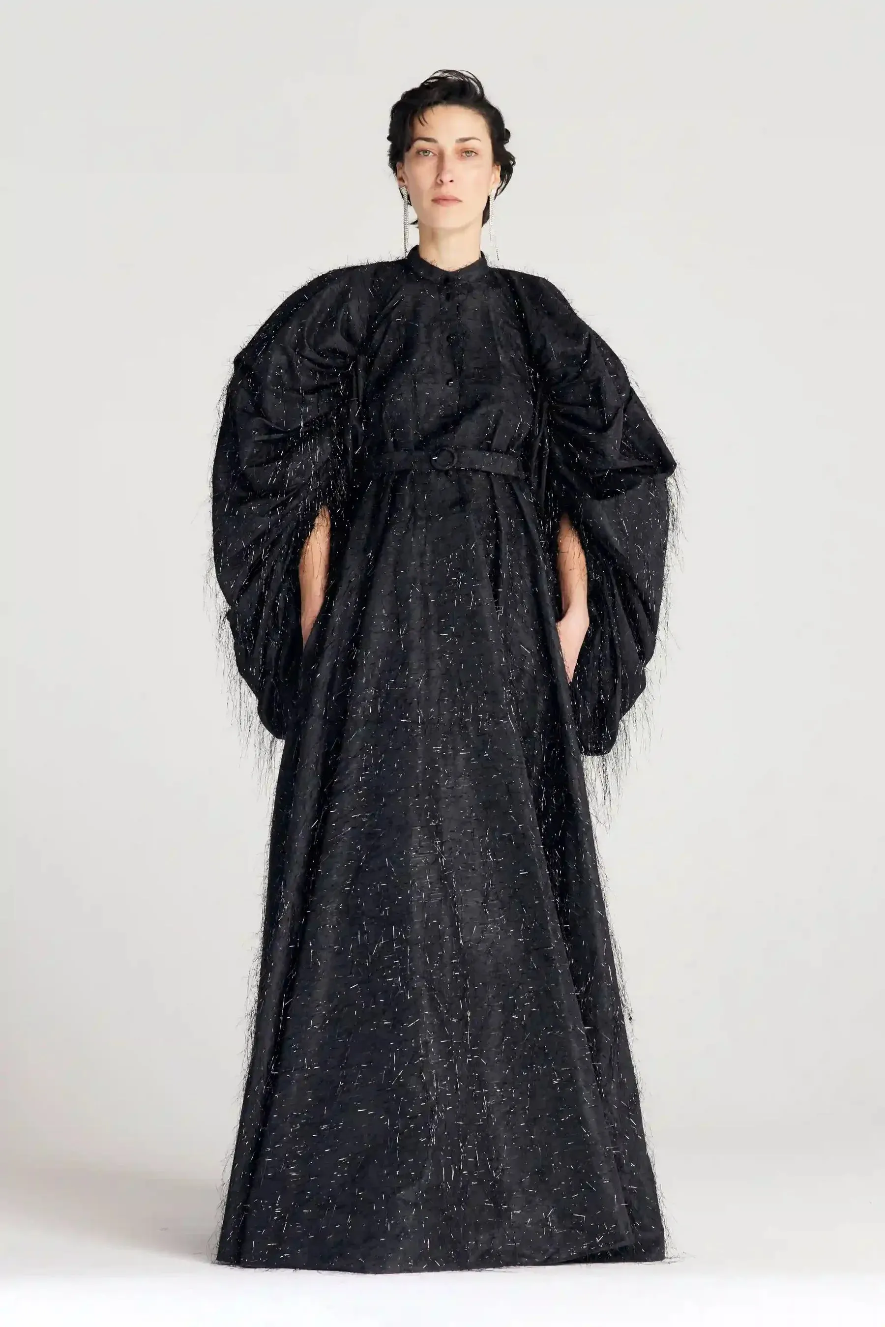 Encompass Taffeta Gown - Black Sparkle