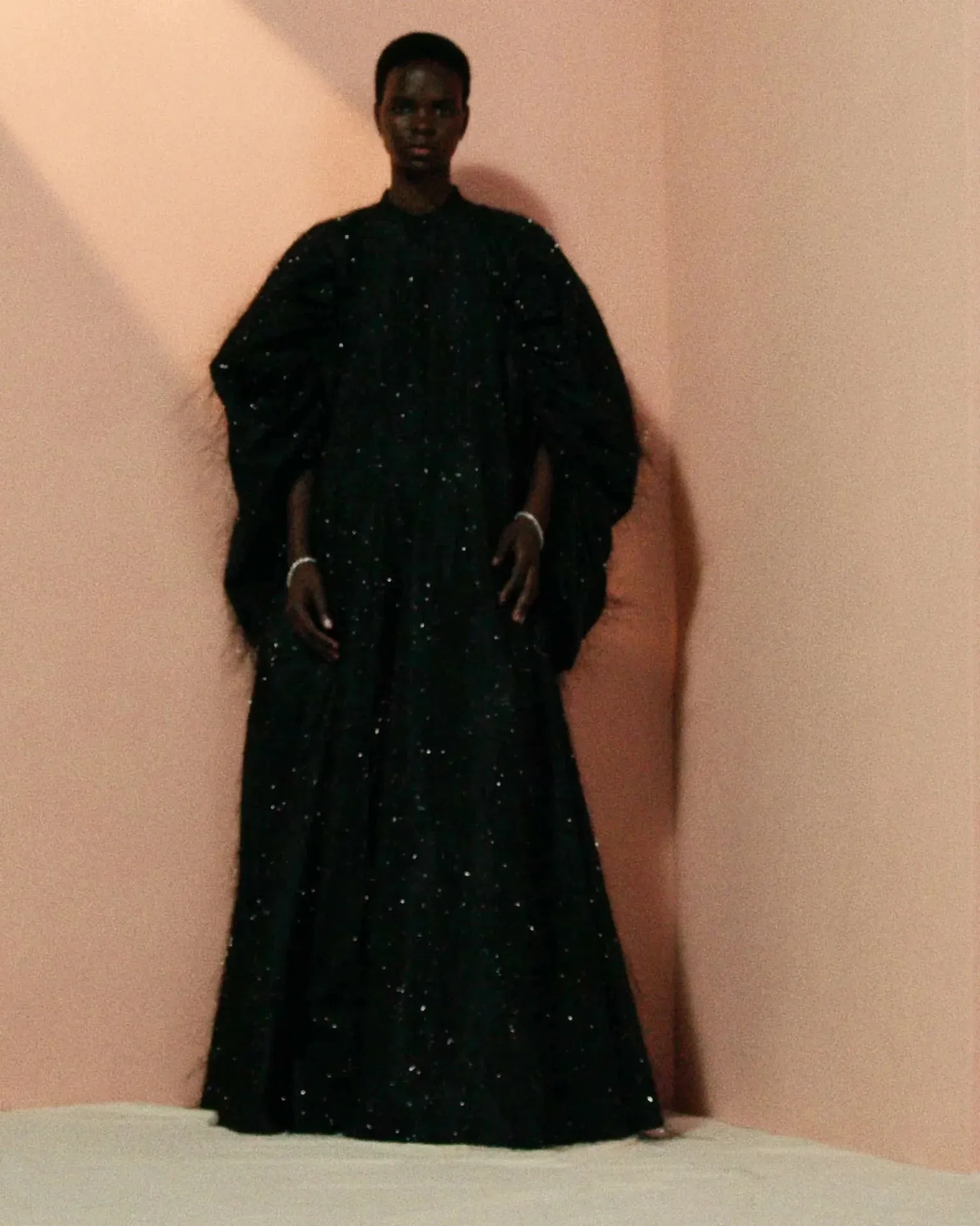 Encompass Taffeta Gown - Black Sparkle