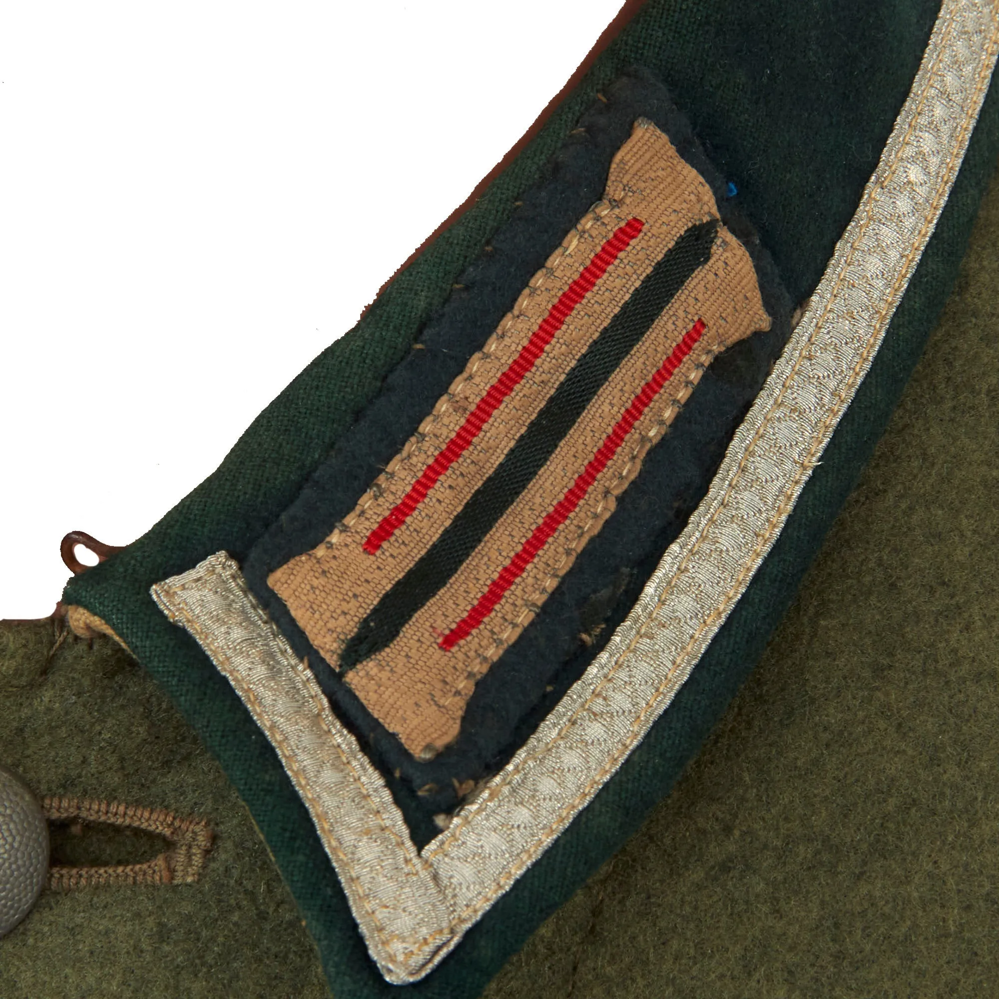 Original German WWII Belgian Made Heer Army Artillery Hauptfeldwebel NCO M36 Field Tunic - dated 1940