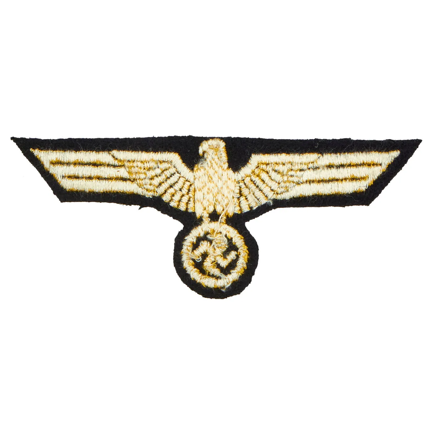 Original German WWII Kriegsmarine Coastal Artillery EM/NCO Steel Belt Buckle by Josef Feix & Söhne and Insignia Lot - 4 Items