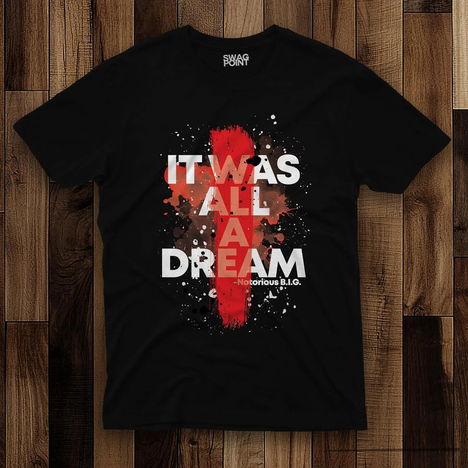 Swag Point Mens Graphic T Shirts  100% Cotton Casual Streetwear Hipster Hip Hop Tshirts Short Sleeve Print Tops
